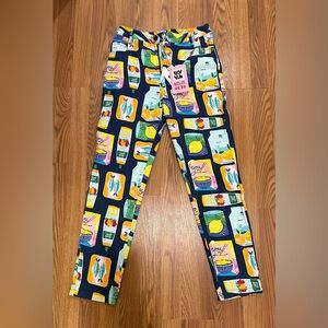 Lucy & Yak Dana Mom Jeans - Pantry Print